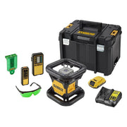 Dewalt Power Tools DCE079D1G Green Rotary Laser Kit 18V 1 x 2.0Ah Li-ion DeWALT Power Tools - Dynamic Drive