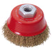 Draper Expert Crimped Wire Cup Brush, 60mm, M14 52635 Draper - Dynamic Drive