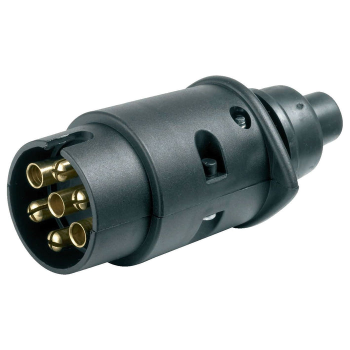 Ring Automotive A0013 12N 7 Pin Plastic Plug For Trailer Lights Male Replacement Ring Automotive - Dynamic Drive
