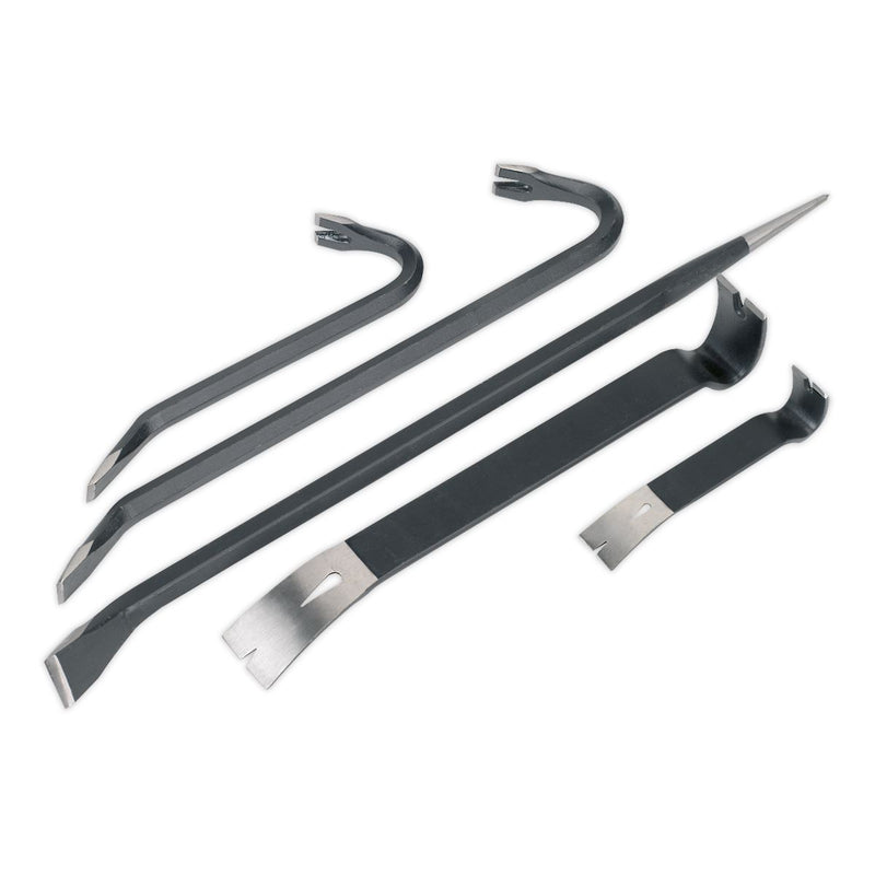 Sealey Wrecking Bar Set 5pc AK9112 Sealey - Dynamic Drive