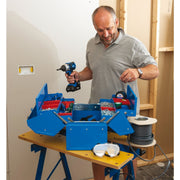 Draper Barn Type Tool Box with 4 Cantilever Trays, 460mm 48566 Draper - Dynamic Drive