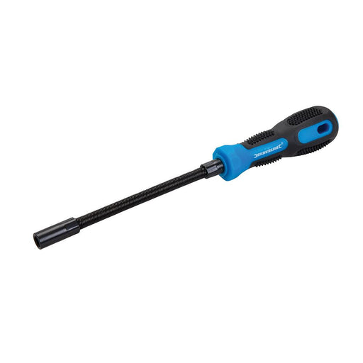 Silverline Flexible Shaft Hose Clip Driver 7mm Hex Silverline - Dynamic Drive