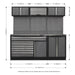 Sealey Superline Pro 2.04m Storage System Stainless Steel Worktop Sealey - Dynamic Drive