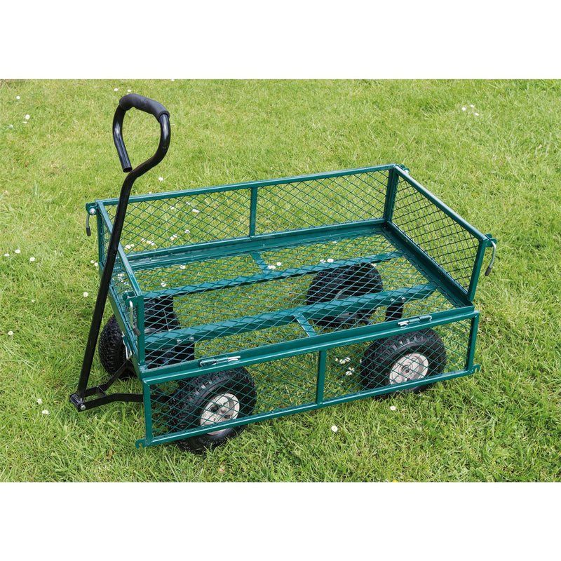 Draper Steel Mesh Gardener's Cart 58552 Draper - Dynamic Drive