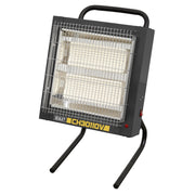 Sealey Ceramic Heater 1.2/2.4kW - 110V Sealey  - Dynamic Drive