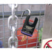 Draper Heavy Duty Padlock and 2 Keys with Shrouded Shackle, 46mm 64196 Draper - Dynamic Drive