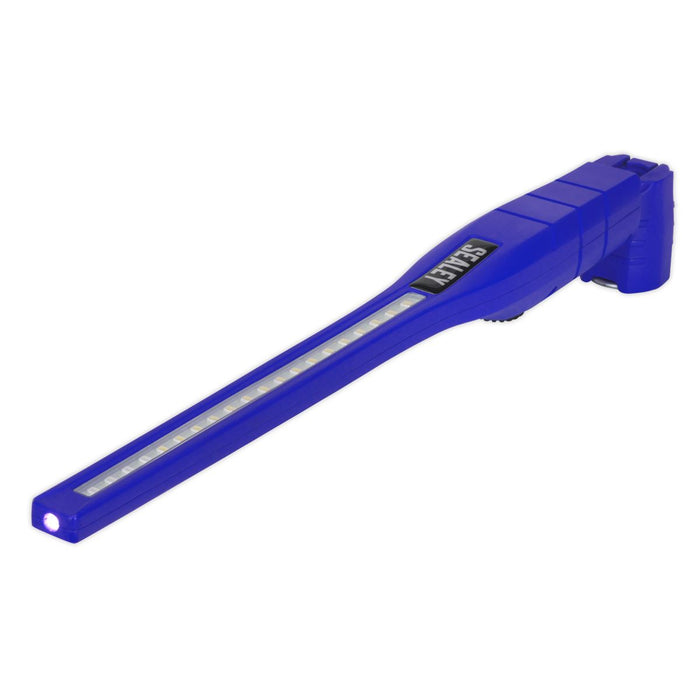 Sealey R/Charge 360 Inspection Lamp 16 SMD + 1W LED + UV Light Li-ion LED3604UV Sealey  - Dynamic Drive