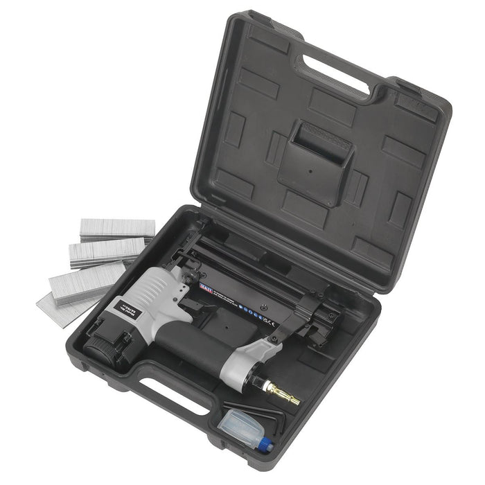 Sealey Air Nail/Staple Gun 50mm/40mm Capacity SA792 Sealey  - Dynamic Drive
