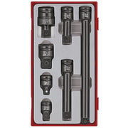 Teng Tools 1/2" Impact Socket Accessories Set DIN TT1 11 Pieces Teng Tools - Dynamic Drive