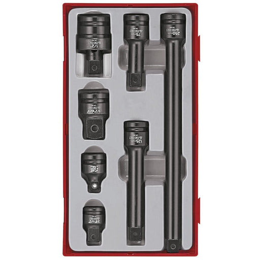 Teng Tools 1/2" Impact Socket Accessories Set DIN TT1 11 Pieces Teng Tools - Dynamic Drive