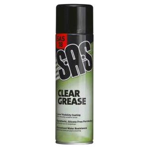 Clear Grease 500Ml Aerosols (6) SAS18 UK Camping And Leisure - Dynamic Drive