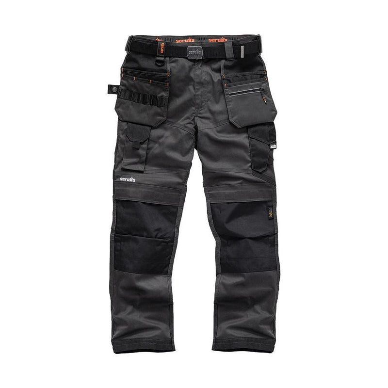 Scruffs Pro Flex Holster Trousers Graphite 28S Scruffs - Dynamic Drive