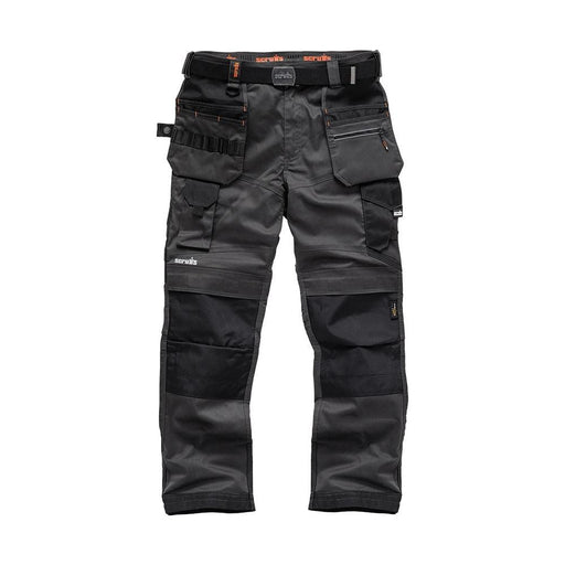 Scruffs Pro Flex Holster Trousers Graphite 28S Scruffs - Dynamic Drive