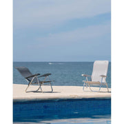 Crespo Beach Chair AL/205 Dark Grey Crespo - Dynamic Drive