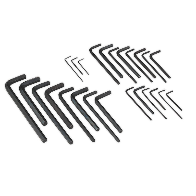 Sealey Hex Key Set 25pc S0465 Sealey - Dynamic Drive