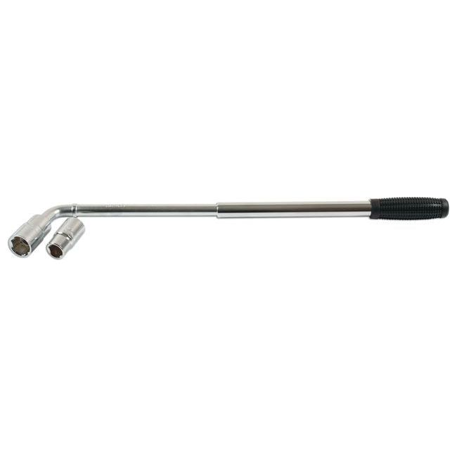 Laser Extending Wheel Wrench 17mm x 19, 21 x 23mm 7757 Laser - Dynamic Drive