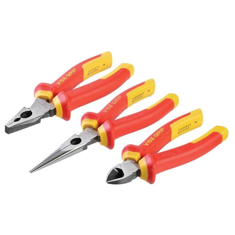 Irwin® Vise-Grip® VDE 3pc Plier Set IRWIN® Vise-Grip® - Dynamic Drive
