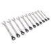 Sealey Reversible Ratchet Combination Spanner Set 16pc Metric AK6381 Sealey - Dynamic Drive