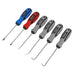 Siegen 6pc Mini Pick and Screwdriver Set Cotter Pin O-Ring Seal Remover PH0 SL3 Siegen  - Dynamic Drive