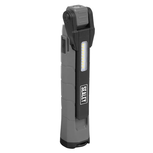 Sealey Rechargeable 360 Inspection Light 10W & 2 x 4W SMD LED - Grey LED3605GR Sealey - Dynamic Drive