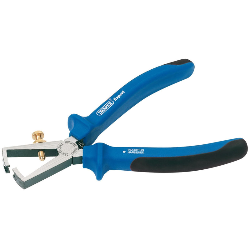 Draper Heavy Duty Soft Grip Wire Stripping Pliers, 150mm 68894 Draper - Dynamic Drive