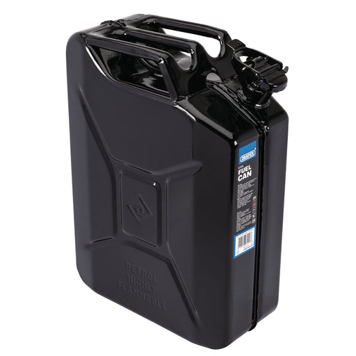 Draper Steel Fuel Can, 20L, Black 07257 Draper - Dynamic Drive