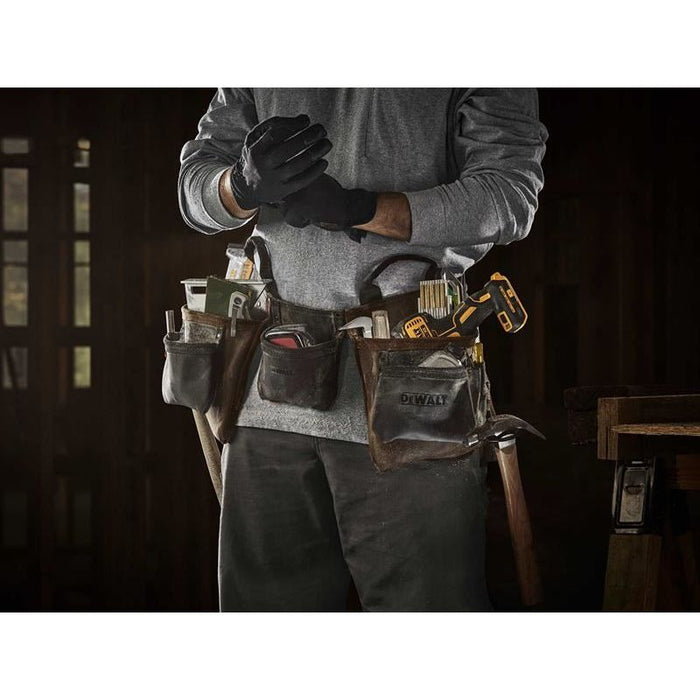 Dewalt Power Tools DWST50112 Pro Leather Tool Apron DeWALT Power Tools - Dynamic Drive