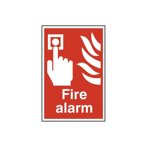 Scan Fire Alarm - PVC Sign 200 x 300mm Scan - Dynamic Drive