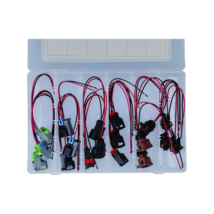 Connect Assorted Bosch Injector Connectors Kit 18pc 37550 Tool Connection - Dynamic Drive