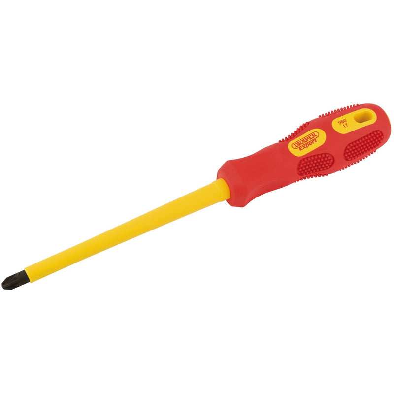 Draper VDE Approved Fully Insulated PZ TYPE Screwdriver, No.3 x 150mm (Display P Draper - Dynamic Drive