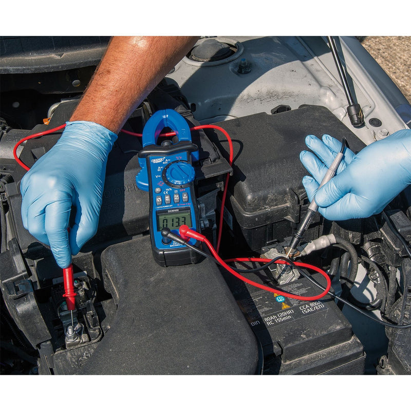 Draper Auto-Ranging Digital Clamp Meter with Linear Bar Graph Function 41967 Draper - Dynamic Drive
