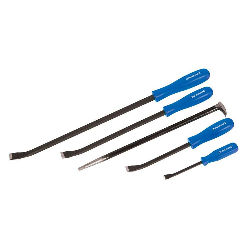 Silverline Pry Bar Set 5pce 5pce Silverline - Dynamic Drive