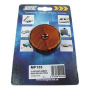 Maypole Reflectors - Round - Amber Maypole  - Dynamic Drive