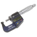 Sealey Digital External Micrometer 0-25mm(0-1") Sealey  - Dynamic Drive