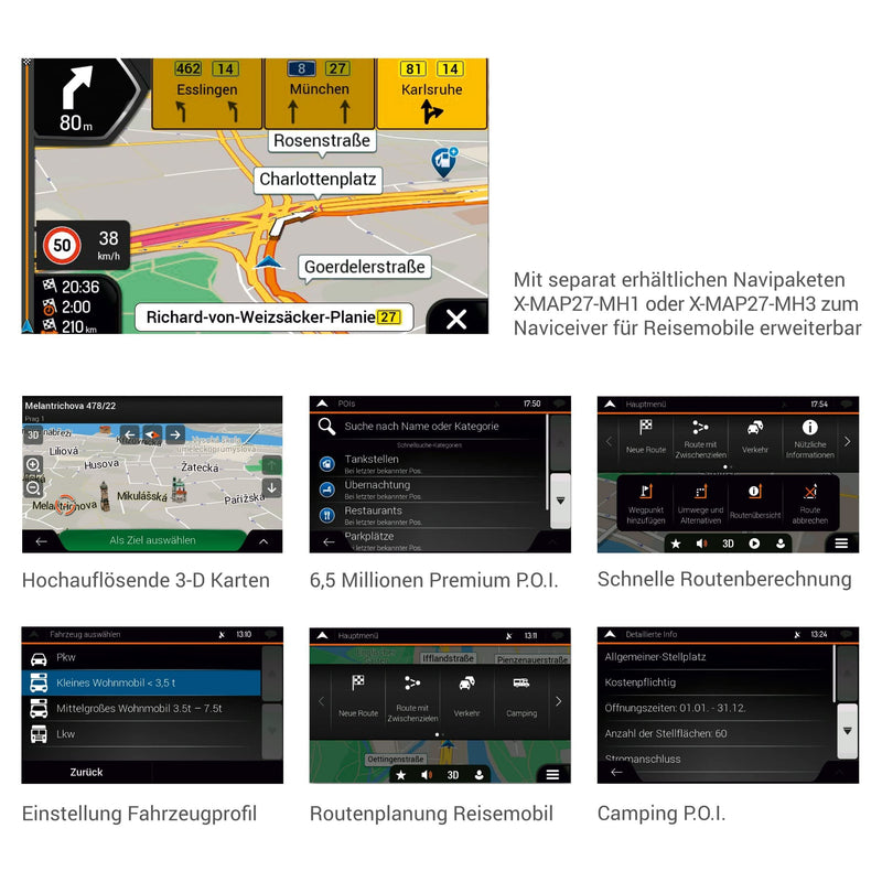 Xzent X-F285 Ford Transit Plus Apple Carplay X-F285 Xzent - Dynamic Drive