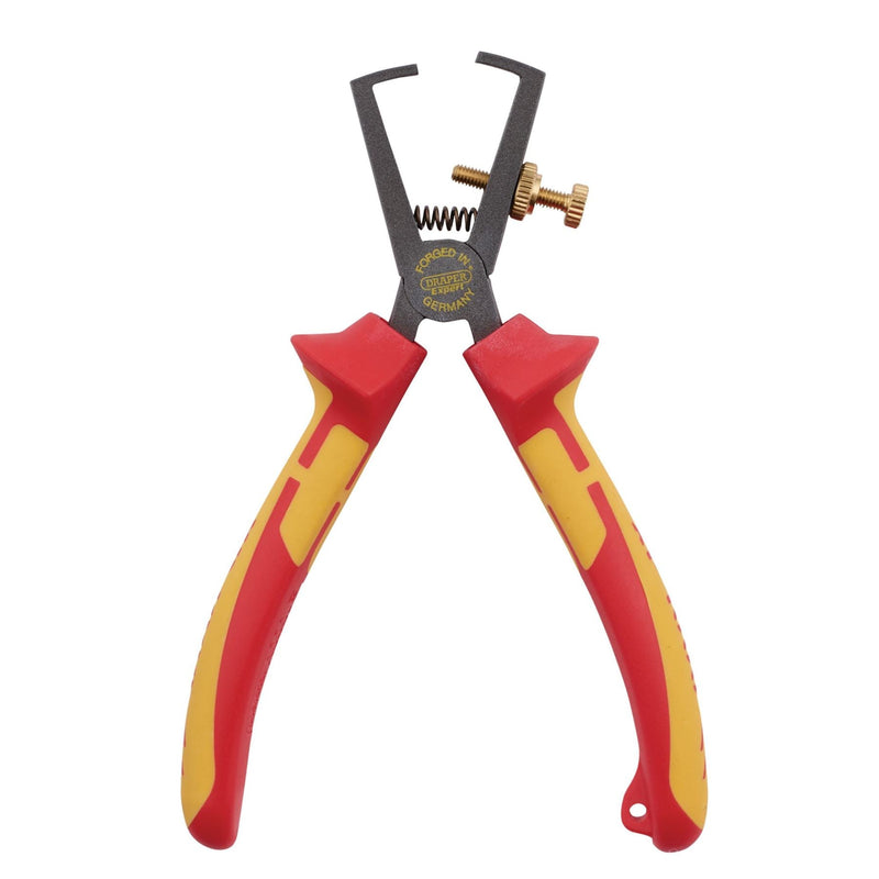 Draper XP1000 VDE Wire Strippers, 160mm, Tethered 99057 Draper - Dynamic Drive