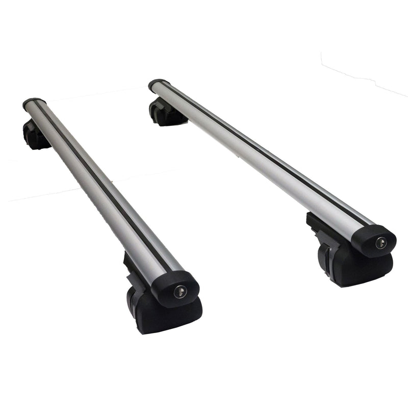 Aluminium  Locking Roof Rack Cross Bars fits Fiat Doblo II 2010 - 2020 Summit  - Dynamic Drive