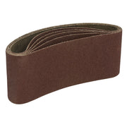 Sealey 76 x 457mm Sanding Belt 60Grit - Pack of 5 SB60457 Sealey - Dynamic Drive