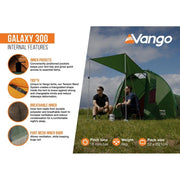 Vango Galaxy 300 Tent Forest Green Vango - Dynamic Drive