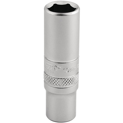 Draper 6 Point Deep Socket, 1/4" Sq. Dr., 10mm 16529 Draper - Dynamic Drive