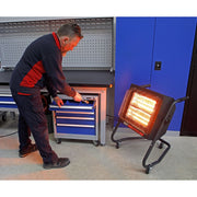 Sealey Infrared Halogen Heater 1.4/2.8kW 230V Sealey  - Dynamic Drive
