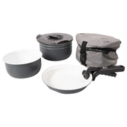 Bo-Camp Cookware Set Trekking 5 Pieces Ceramic Coating Aluminium Bo-Camp - Dynamic Drive