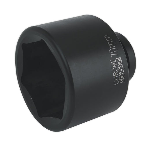 Sealey Impact Socket 70mm 1"Sq Drive IS170 Sealey - Dynamic Drive
