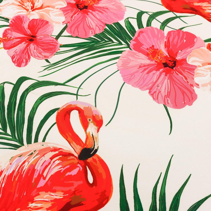 Gaeden Flamingo Palm Print Inflatable Ottoman Gardenwize - Dynamic Drive