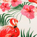 Gaeden Flamingo Palm Print Inflatable Ottoman Gardenwize - Dynamic Drive