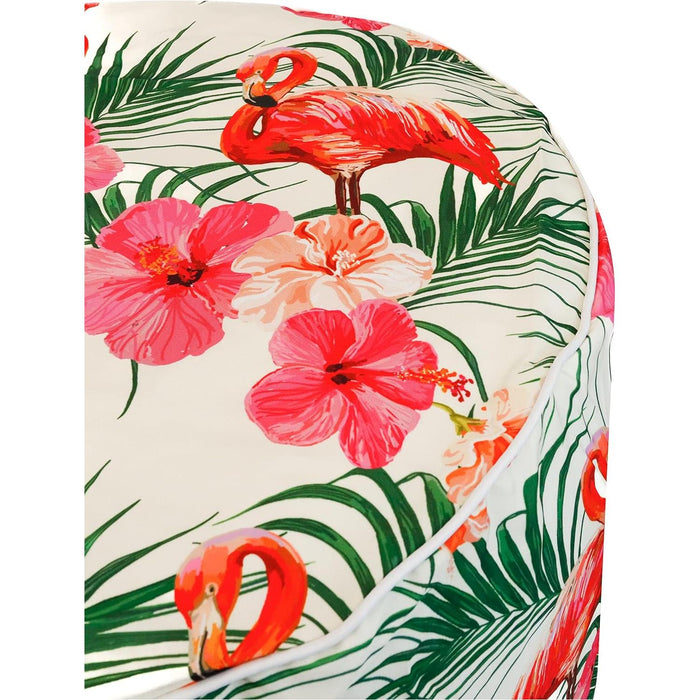 Gaeden Flamingo Palm Print Inflatable Ottoman Gardenwize - Dynamic Drive