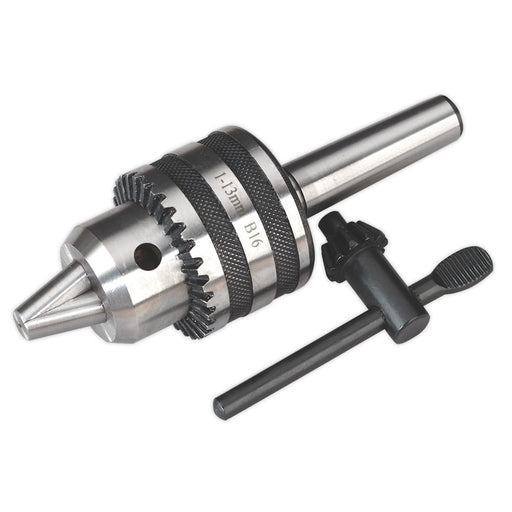 Sealey Tailstock Chuck MT2 13mm SM3002TC Sealey - Dynamic Drive