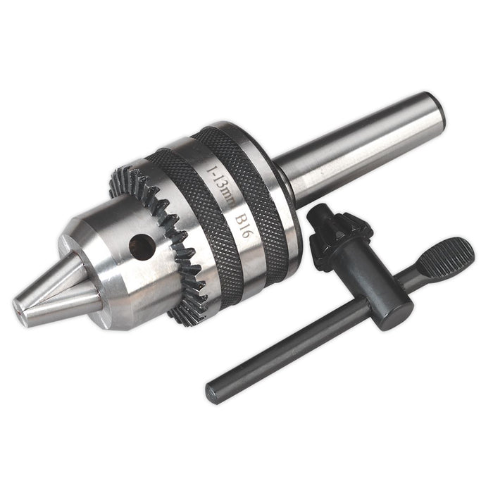 Sealey Tailstock Chuck MT2 13mm SM3002TC Sealey - Dynamic Drive
