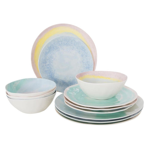 Bo-Camp Pastel Collection Tableware Barfleur 12 Pieces Bo-Camp - Dynamic Drive