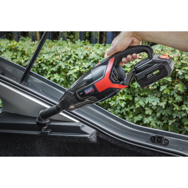 Sealey Cordless Handheld Vacuum Cleaner 650ml 20V SV20 Series Body Only Sealey - Dynamic Drive
